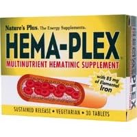 Nature's Plus - Hema-Plex 30 Tabs Ea