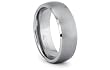 Tungsten Carbide Ring Satin High Polish 8mm