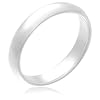 Deals List: Sterling Silver 4mm Wedding Band Ring, Size 12