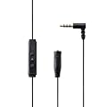 ELECOM iPhone4/4S/3GS/3G�Ή� �}�C�N�t�w�b�h�t�H���A�_�v�^ 3�Ɂ�4�ɕϊ� �u���b�N MPA-IP353M3BK