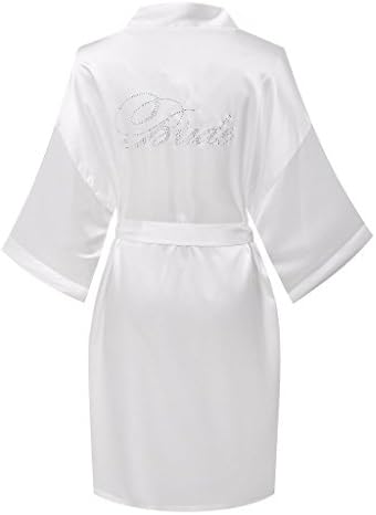 Dben Silks And Satins Longt Kimono Robe Simplicity Women's Silk Satin Bathrobe