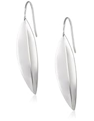 Sterling Silver Leaf Design Earrings