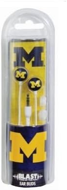 US Digital NCAA Michigan Wolverines Blast Earbud Headphones
