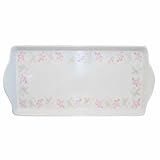 Corelle Coordinates Melamine Tidbit Tray, Pink Trio