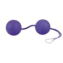 Playhouse Ultimate Love Toys PBB0720012 Rock & Roll Balls, Liebeskugeln, Velvet Oberfl&auml;che, Purple