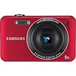 Samsung SL605 12.2 MP Digital Camera with 5X Optical Zoom and 2.7-Inch LCD Screen (Red)