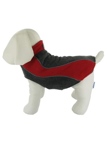 Designer Fleece Reflective Small Dog Coat