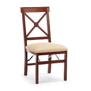 Set of Two X-Back Folding Chairs - Frontgate