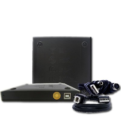 NEW Slim USB 2.0 External CD-ROM CD-RW Burner Drive