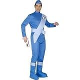 New Mens Thunderbird Scott Fancy Dress Costume Size L