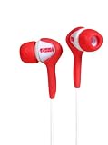 Skullcandy Smokin' Bud Earbuds - Red and White