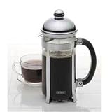 BonJour 12 Cup Maximus French Press, Polished Stainless Steel