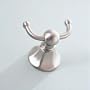 Ginger 611/PB - Empire Double Robe Hook - Polished Brass Finish
