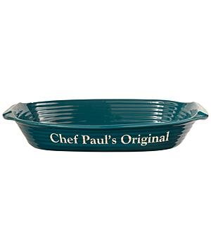 Personalized Stoneware Casserole Dish - Green