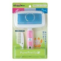 【クリックで詳細表示】PP 角型スリッカーブラシ S