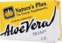 Nature's Plus - Aloe Vera Soap, 3 oz boxes