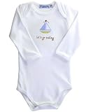 Pure + Sweet Let's Go Sailing Onesie (Long Sleeves)