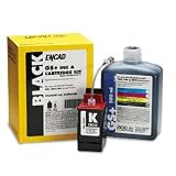 Ink Jet Cartridge Kit (GS Plus) for Novajet 600/700/800, 500ml  20ml, Black (ECD21296500) Category: Inkjet Cartridges