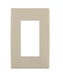 Leviton Renu REWP1-NS One-Gang Screwless Snap-On Wallplate, Navajo Sand