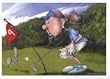 Set of 4 - Card - Hope You'Re Soon... - Golf Card