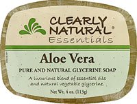 Glycerine Bar Soap - Aloe Vera, 4 oz (4 Pack)