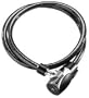 Kryptonite Hardwire 1518 Key Cable Bicycle Lock (5/8-Inch x 6-Foot)