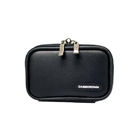 CaseCrown Double Memory Foam Padded Camera Case (Black) for the Polaroid DVF-130TC USB Camcorder with 2.0-inch LCD Display (Titanium)
