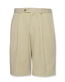 Big Men's Cutter & Buck Pleated Shorts