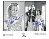 Signed Truth About Cats and Dogs, The 8x10 by Uma Thurman and Janeane Garofalo B&W Photo