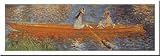 Senna a Asniers (Detail) by Pierre Auguste Renoir. Art Print Poster FRAME IT.. 39.5 inches width by 14 inches height. Highest Quality Art Poster Print