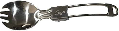 Sieger Foldable Stainless Steel Travelers Spork