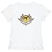 T-Shirt Womens White " Scottish Deerhound LET SLEEPING DOGS LIE " Dogs