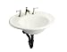 KOHLER K-2822-8W-0 Iron Works Lavatory, White