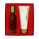Red by Giorgio Beverly Hills for Women - 2 Pc Gift Set 3oz EDT Spray, 6.8oz Perfumed Body Moisturizer