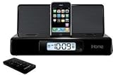 IHOME Portable Travel Alarm Clock For Ipod