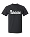 P&B Groom Men's T-Shirt, L, Black