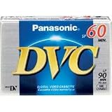 Kitchen & Housewares : Panasonic miniDV Videocassette - 60 Minutes, Single