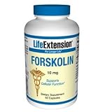 Life Extension Forskolin 10mg Capsules, 60-Count