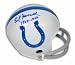 Earl Morrall Baltimore Colts Autographed Throwback Mini Football Helmet Inscribed with 