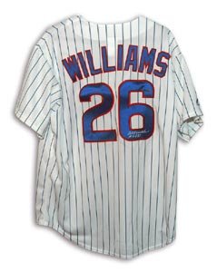 Billy Williams Signed Chicago Cubs Majestic Jersey - HOF 87
