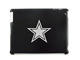 Black Apple iPad 2 Aluminum Plated Back Case Dallas Cowboys