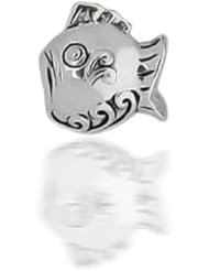 Bling Jewelry Pisces Zodiac Fish Animal 925 Sterling Silver Charm Bead Pandora Pugster Troll Chamilia Biagi Compatible