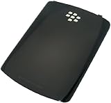 BlackBerry Curve 8530 Black Carbon Door Back Cover