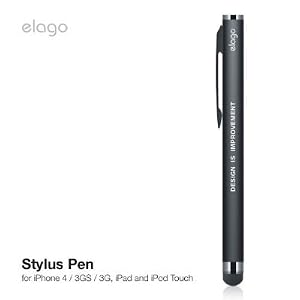 elago Stylus Pen with Clip for iPhone4 / 3GS / 3G, iPad and iPod Touch