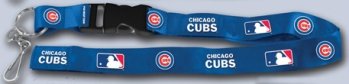 Chicago Cubs Breakaway Lanyard with Key Ring - Blue