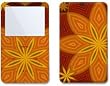 Dry Leaf Design iPod classic 80GB/ 120GB Protector Skin Decal Sticker