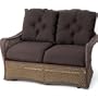 Latitudes Love Seat Glider - Wicker Patio Furniture