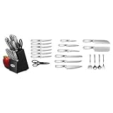 Ginsu 20-Piece Stainless-Steel Knife Block Set