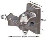 B-TECH BT332 PAIR OF SPEAKER WALL MOUNTS BLACK