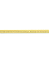 Genuine 14K Yellow Gold 5.5mm Silky Herringbone Chain 18 Inches 100% Satisfaction Guaranteed.